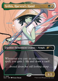 Sythis, Harvest's Hand Secret Lair Drop - Slay the Day Art